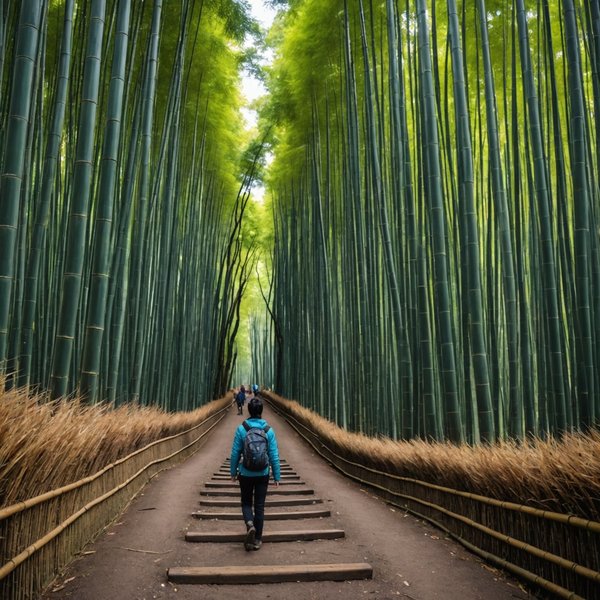 Quels sont les conseils pour une randonnée dans les forêts de bambous au Japon ?