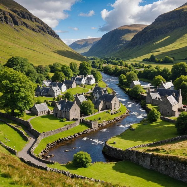 Comment organiser une visite des villages historiques des Highlands en Écosse ?