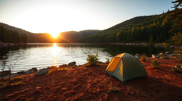 Plongez dans l'aventure : camping au lac du salagou