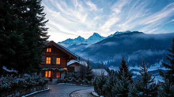 Charmants chalets à combloux : ski et confort à portée de main